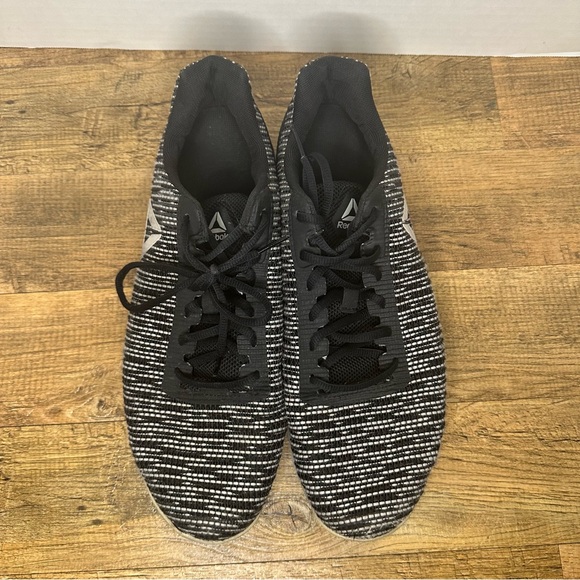 Men’s Reebok Speed TR Flexweave DV9558 black/white running shoe, size 13 - Picture 2 of 5